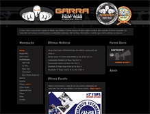 Tablet Screenshot of garrateam.com.br